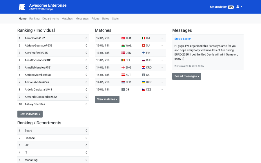 Software white label - Mondiali 2026